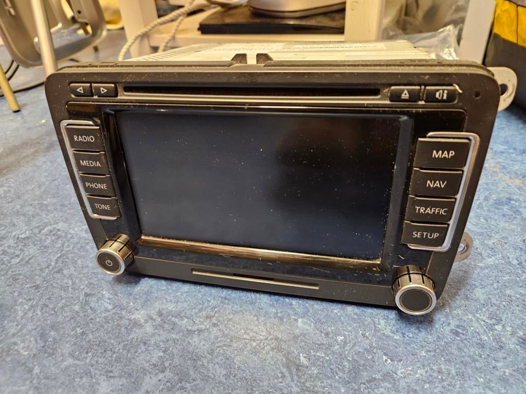 Autoradio Volkswagen RNS 510, Auto diversen, Autonavigatie, Ophalen of Verzenden, Gebruikt