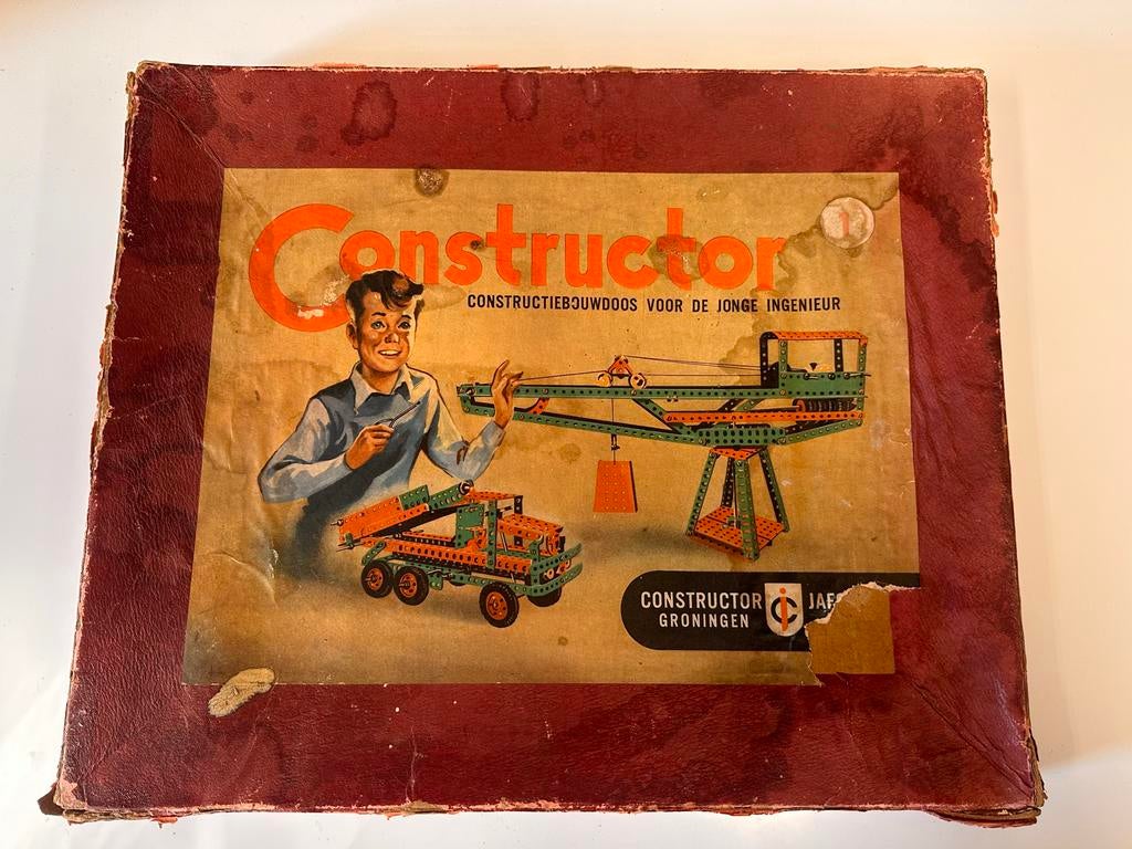Vintage Constructor Constructie Speelgoed, Ophalen of Verzenden