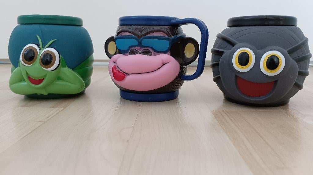 Beesten beker, bekers, Ophalen of Verzenden, Zo goed als nieuw