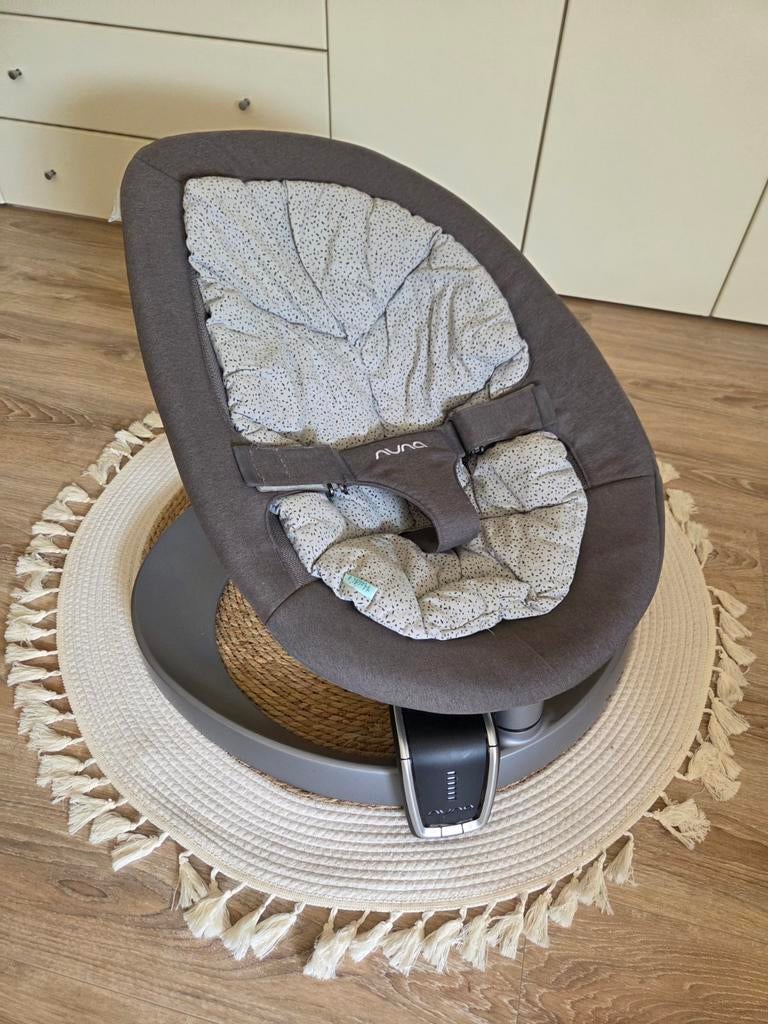 Nuna Leaf wipstoel met motortje, Gebruikt, Verstelbaar, Wipstoel, Ophalen