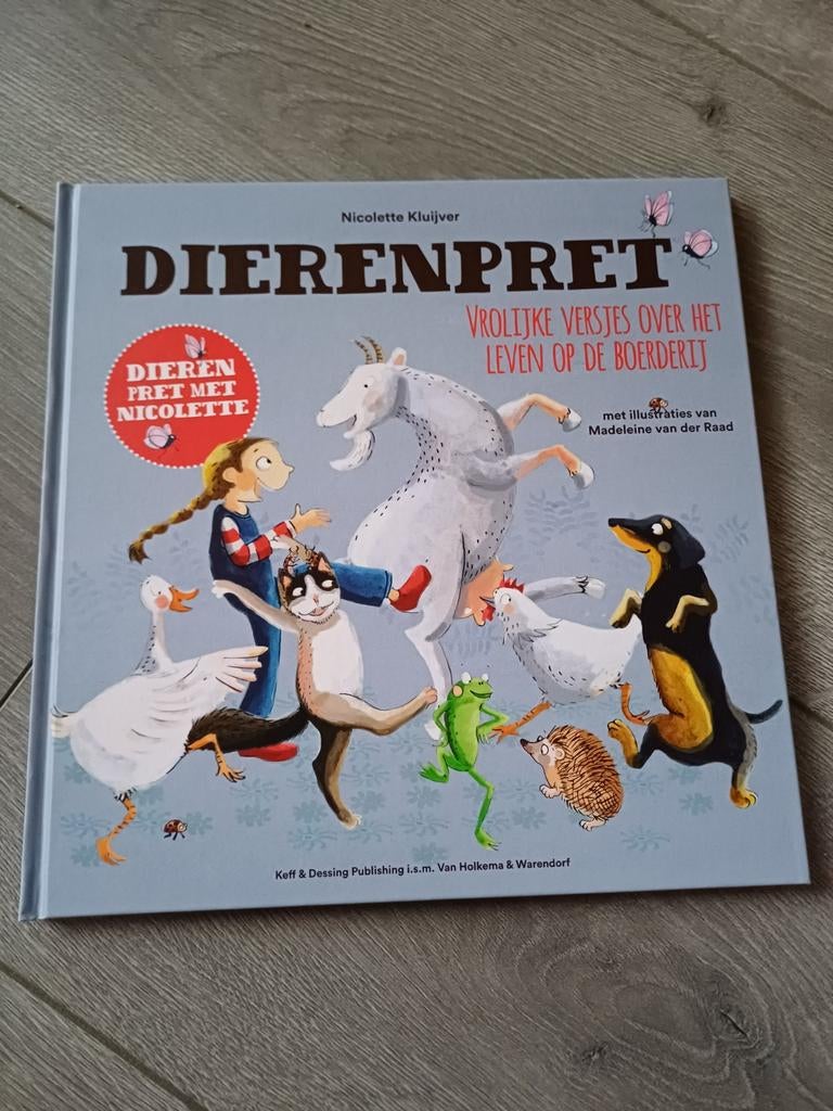 Nicolette Kluijver - Dierenpret, Boeken, Kinderboeken | Jeugd | onder 10 jaar, Nieuw, Fictie algemeen, Ophalen of Verzenden