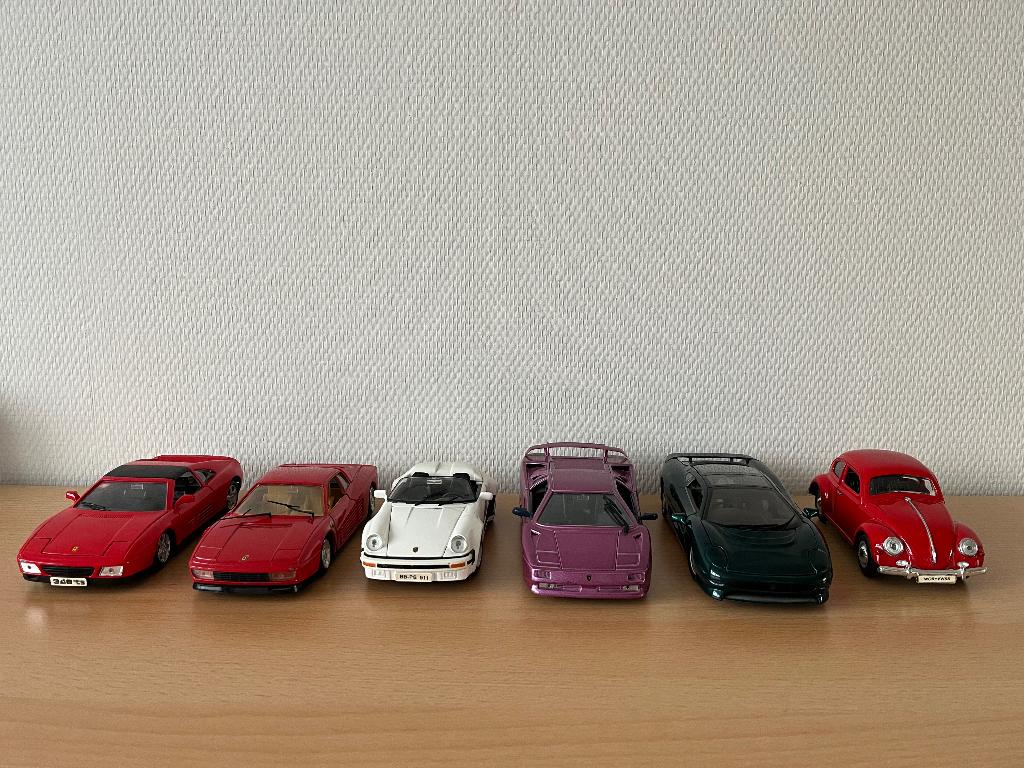 Modelauto’s schaal 1:24 Maisto Shell, Ophalen of Verzenden, Zo goed als nieuw, Auto, Maisto