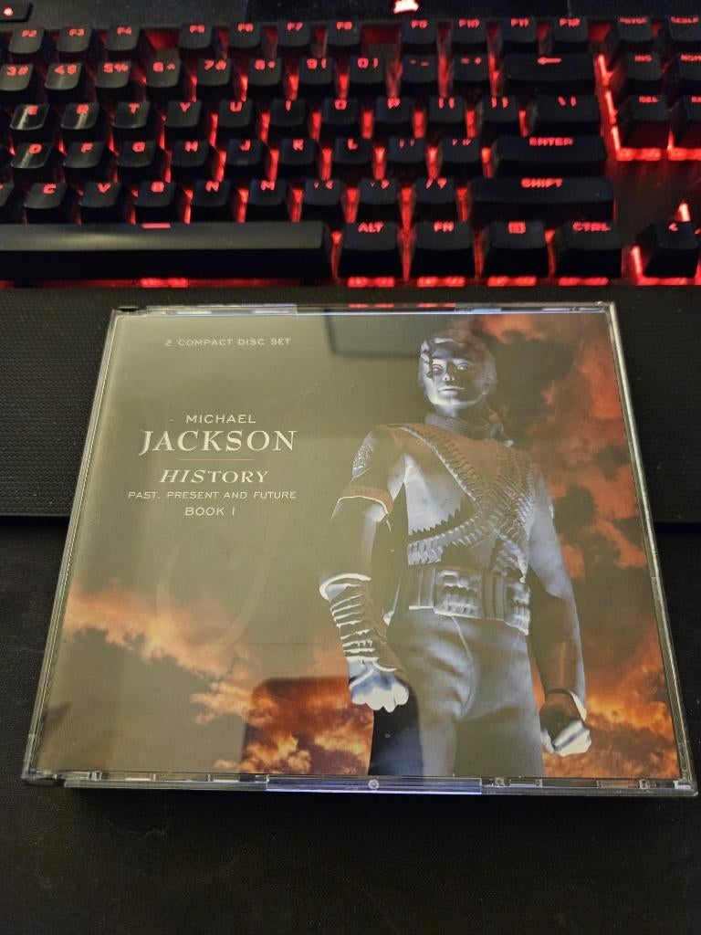 Michael Jackson History 2 in 1 CD Boxset met Boekje, Ophalen of Verzenden, Zo goed als nieuw, Boxset