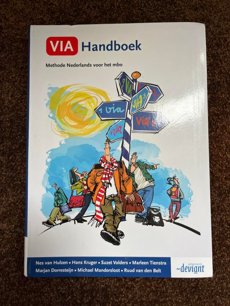 VIA Handboek Nederlands mbo - Nieuw, Boeken, Ophalen of Verzenden, Nieuw, MBO