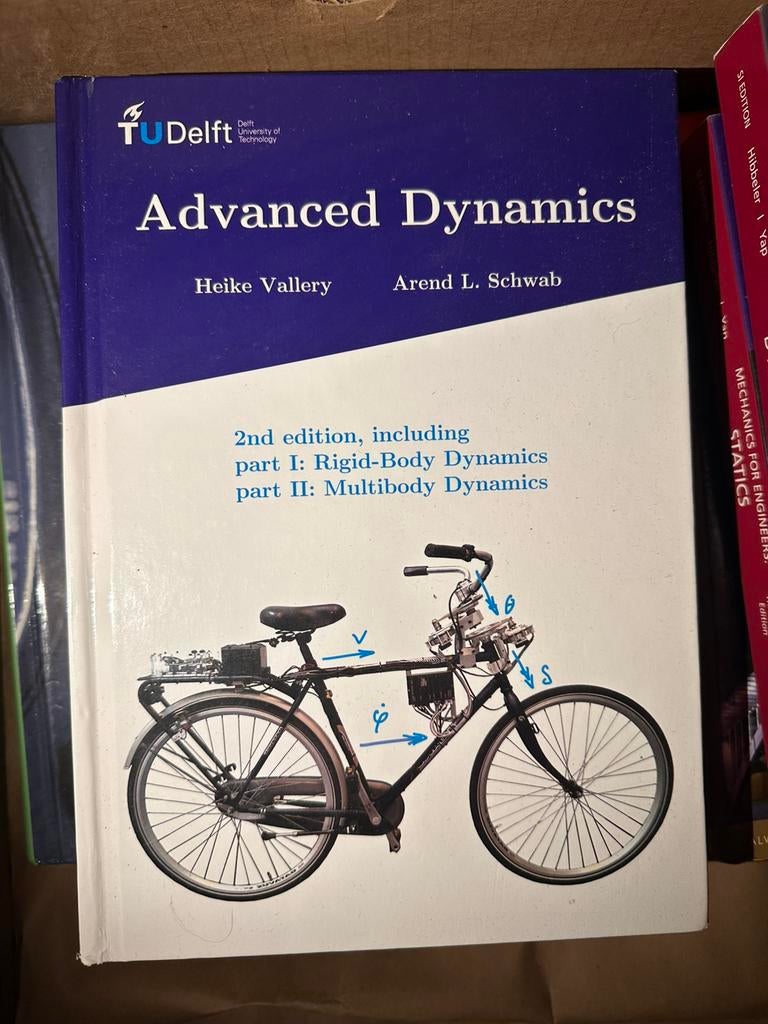 Advanced Dynamics van Heike Vallery, Arend L.Schwab TU Delft, Ophalen of Verzenden, Zo goed als nieuw