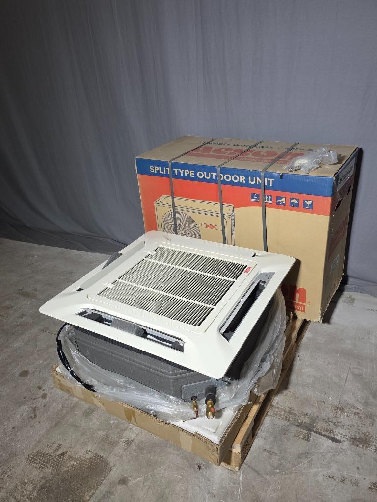 Cassette 60x60cm split airco 5,6 kW nieuw in doos