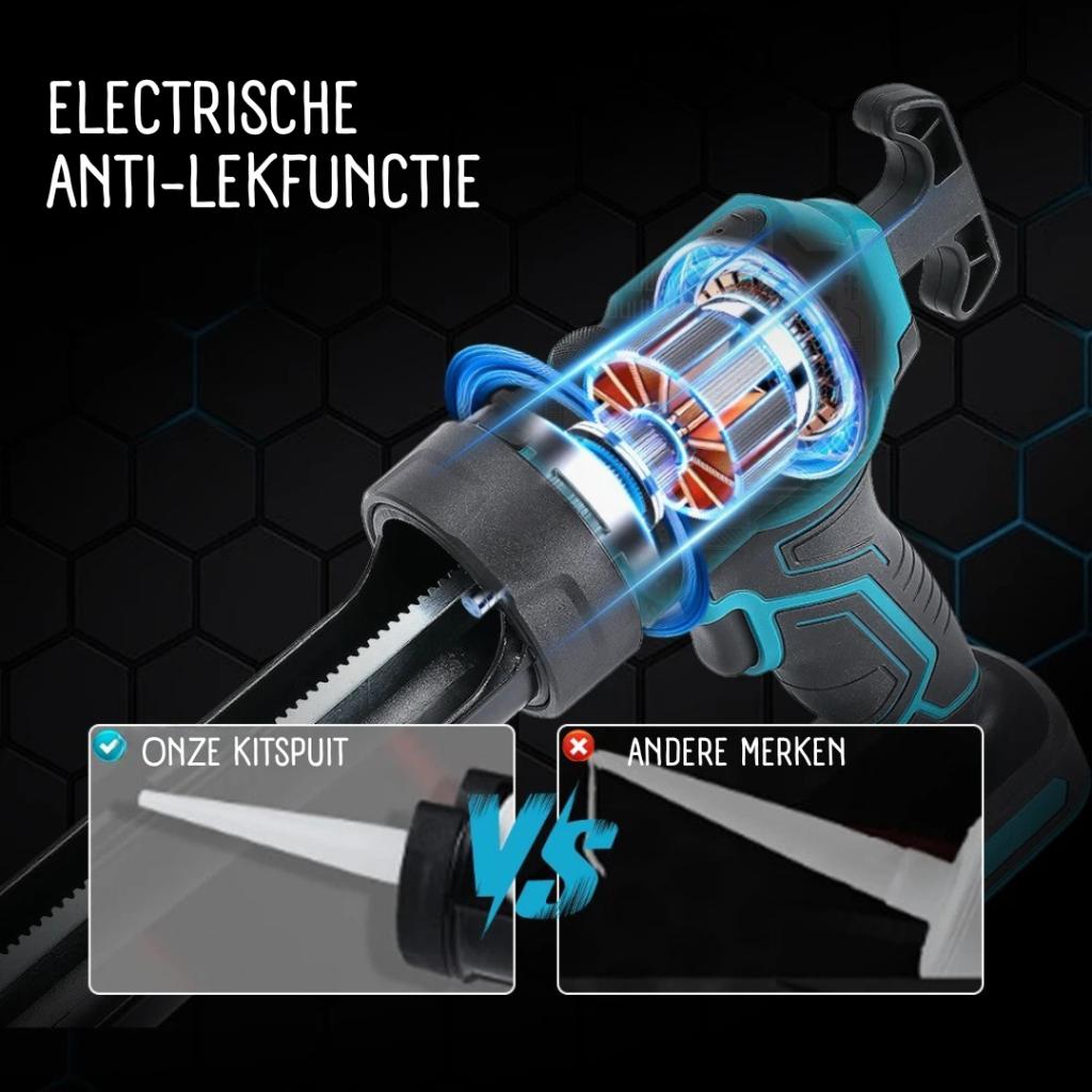 Kitspuit kitpistool 18V met led en garantie  DeNico-PoWer, Denico.power@gmail.com, De van der schuerenweg, Nieuw, DeNico-PoWer