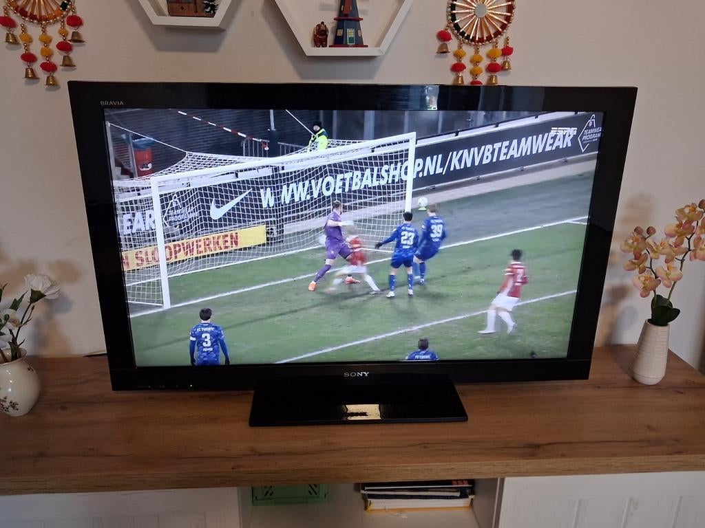 Sony Bravia 40 inch full HD LCD TV, Ophalen, Gebruikt, 50 Hz, LCD