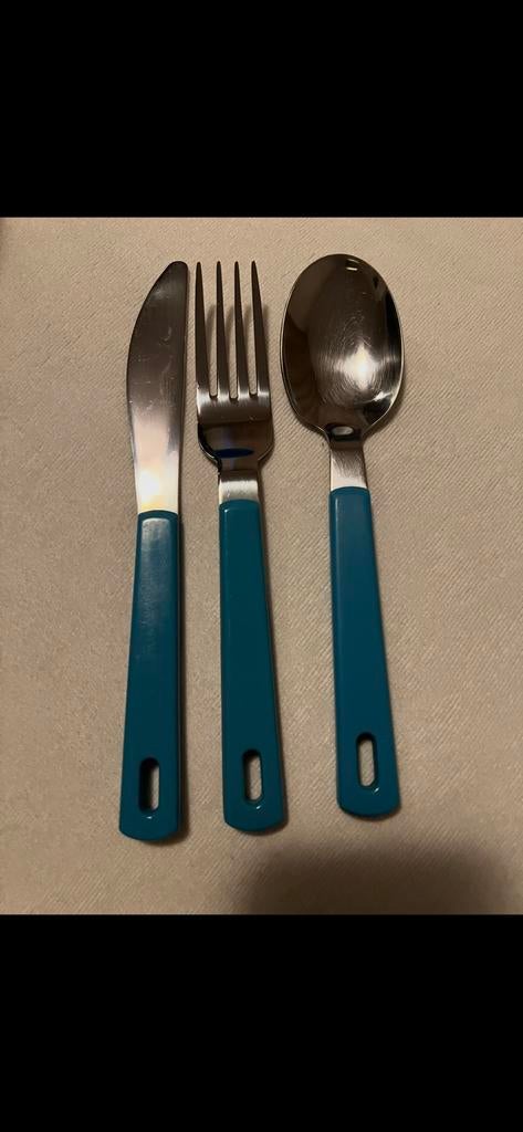 Mepal Blauw, Huis en Inrichting, Keuken | Bestek, Ophalen, Zo goed als nieuw, Rvs of Chroom