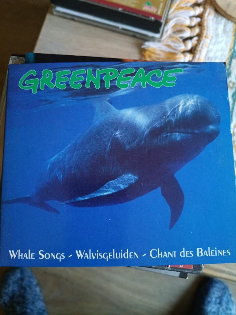Greenpeace Walvisgeluiden CD - Special Edition, Ophalen of Verzenden, Zo goed als nieuw