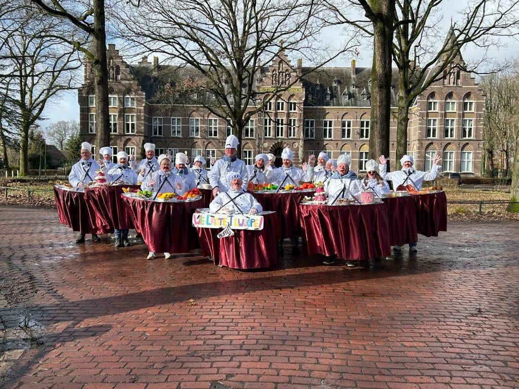 carnaval groep, Carnaval, Maat 42/44 (L), Ophalen of Verzenden, Kleding