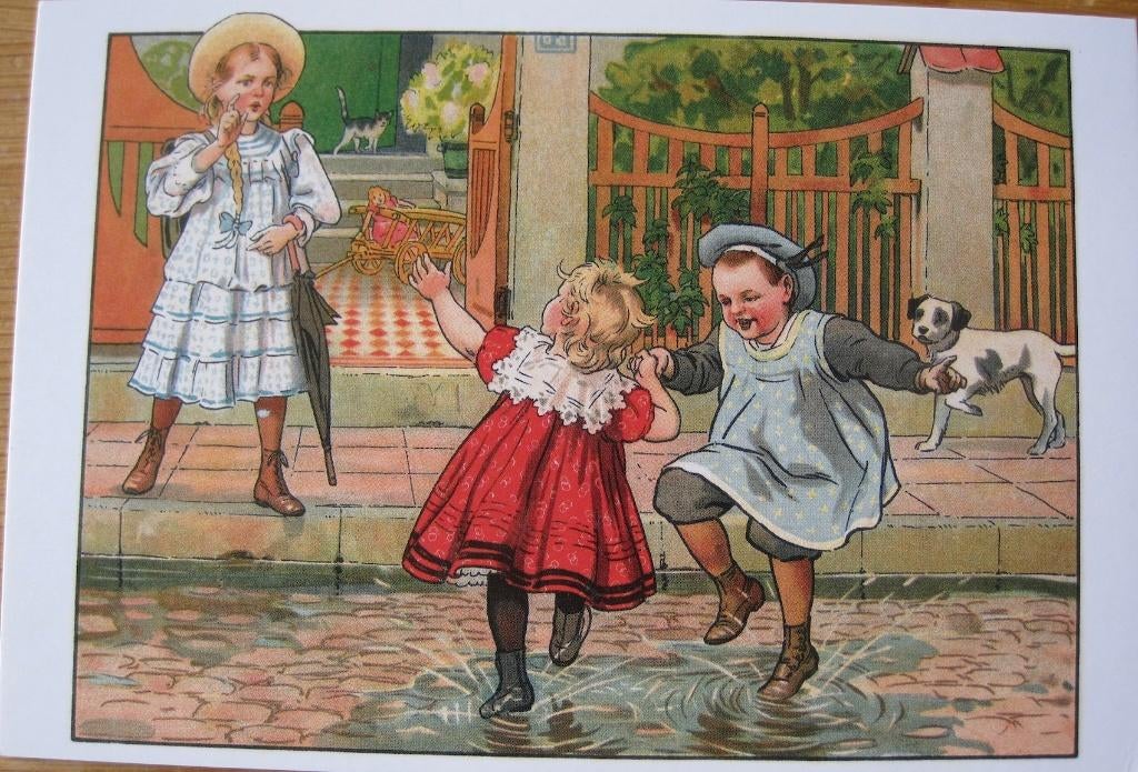 Ot en Sien spelen in een plas - nieuw, Ophalen of Verzenden, 1980 tot heden, Ongelopen, Kinderen