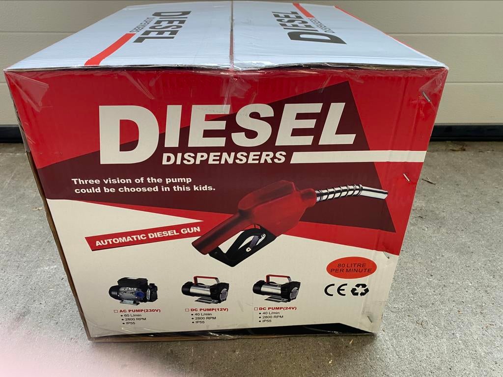 DIESELPOMP MET TELWERK VULPISTOOL DE LAATSTE PAAR, Ophalen of Verzenden, Nieuw