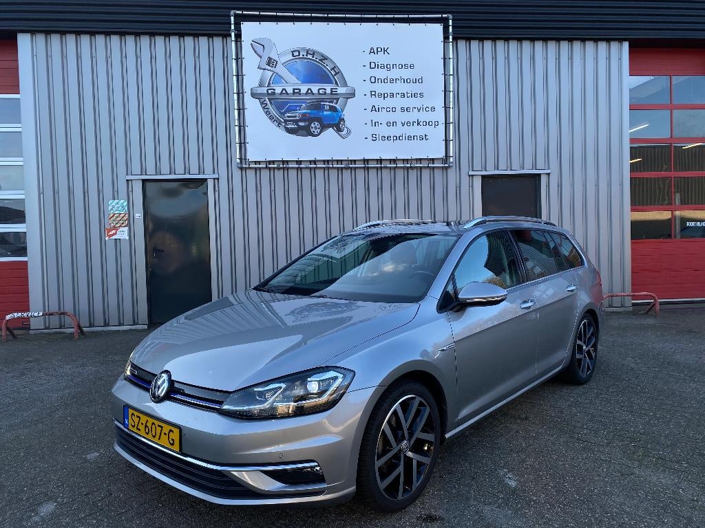 Volkswagen Golf Variant 1.5 TSI 130pk Bluemotion 2018 Grijs, Voorwielaandrijving, 1498 cc, 4 cilinders, 1246 kg