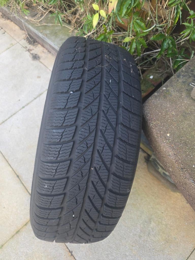 aluminium velgen met banden, Auto-onderdelen, Banden en Velgen, Ophalen, Banden en Velgen, 17 inch, Winterbanden