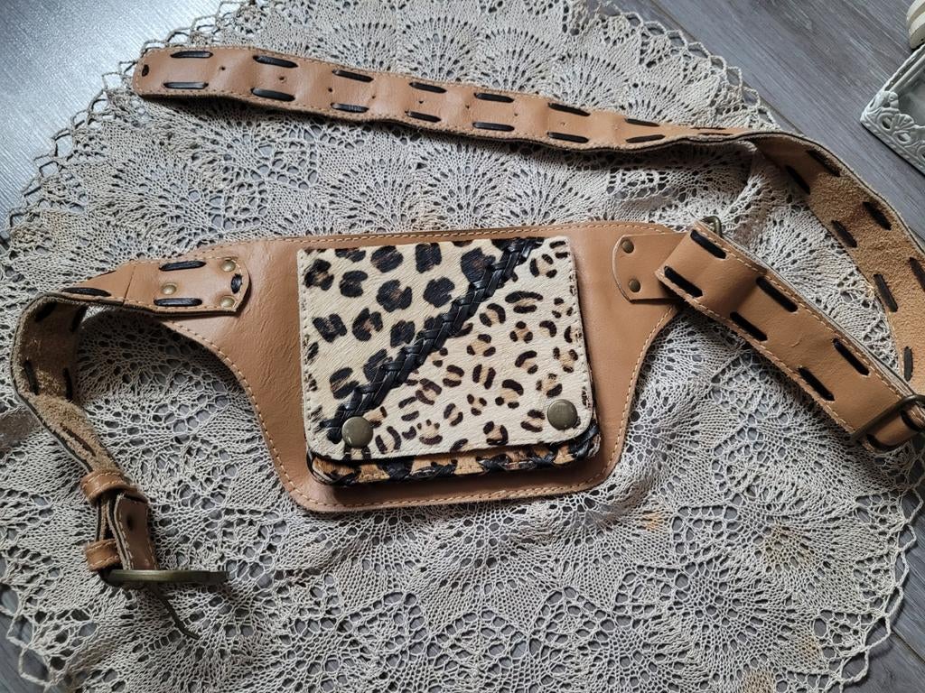 Stoere heuptas met luipaardprint, Overige merken, Minder dan 30 cm, Nieuw, Ophalen of Verzenden
