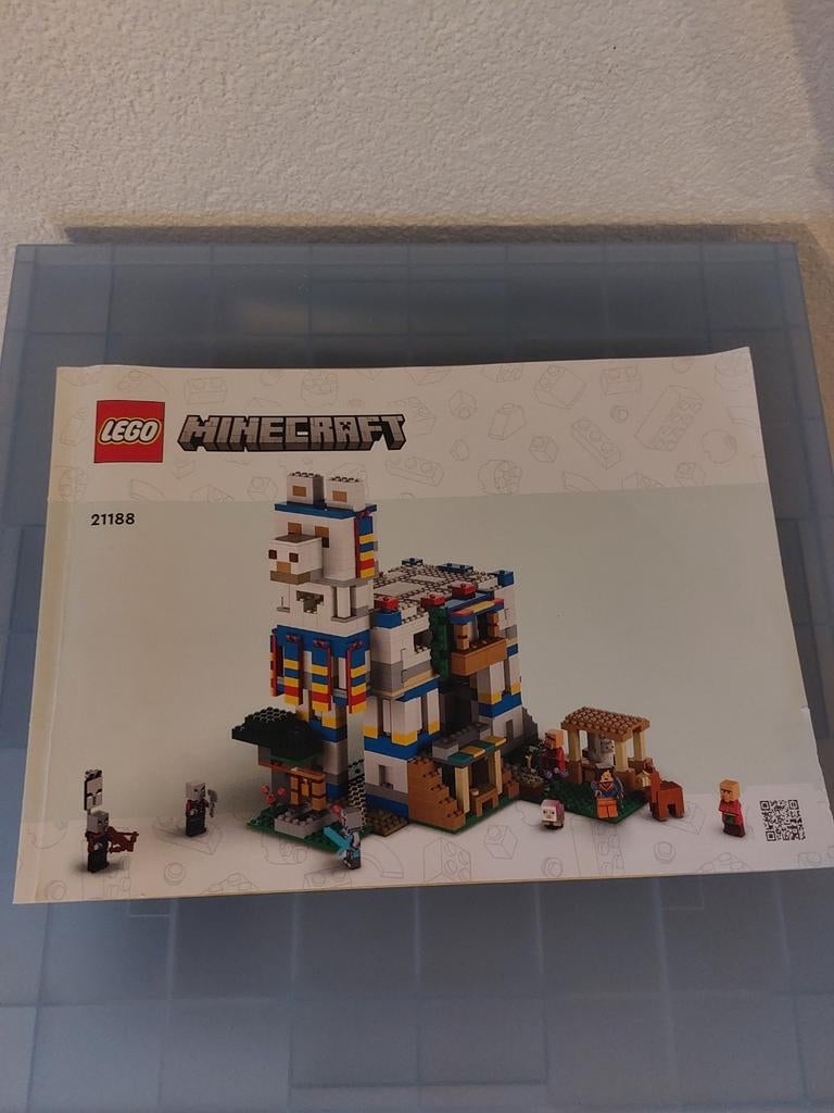 Lego Minecraft 21188 Het Lamahuis, Ophalen of Verzenden, Zo goed als nieuw, Complete set, Lego