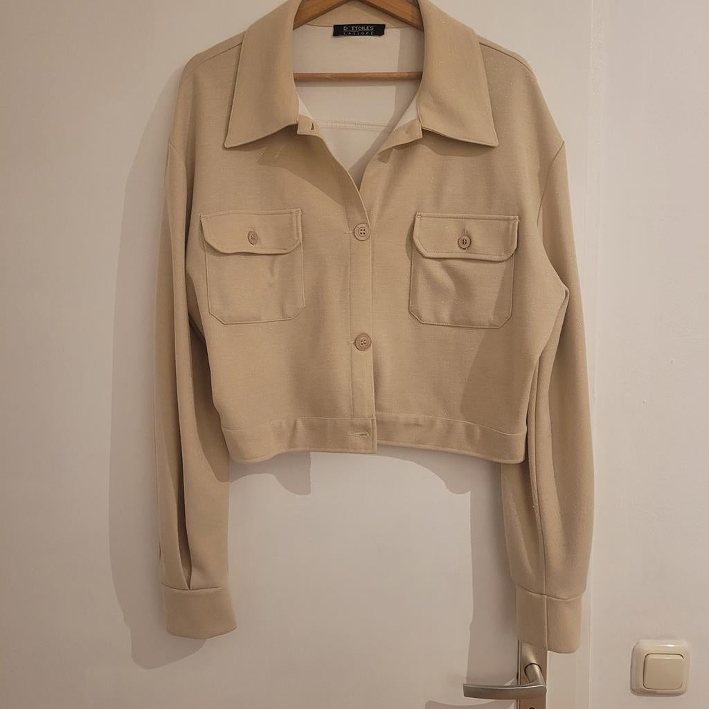 D'etoiles Casiopé blazertje XL XGAN!!, Kleding | Dames, Jasjes, Kostuums en Pakken, Ophalen of Verzenden, Zo goed als nieuw, Zwart