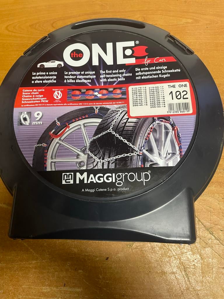MOET WEG Maggi Group Sneeuwkettingen The One 102, Ophalen of Verzenden, Zo goed als nieuw