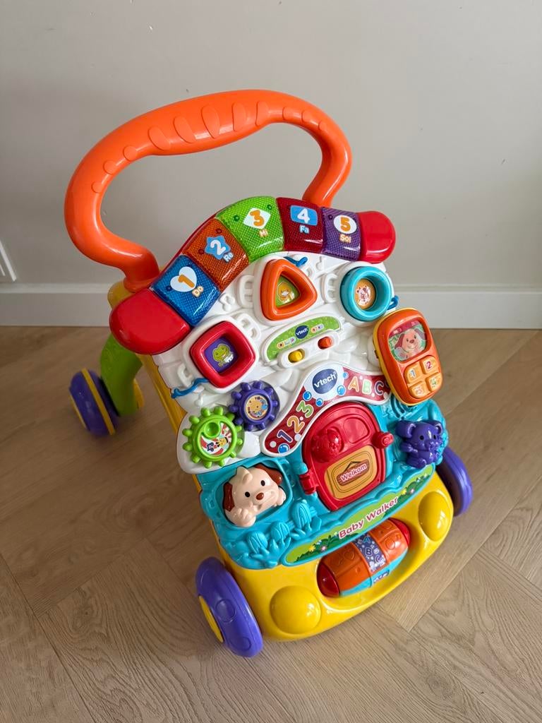 Vtech loopstoel, Kinderen en Baby's, Speelgoed | Vtech, Ophalen, Zo goed als nieuw, 6 maanden tot 2 jaar
