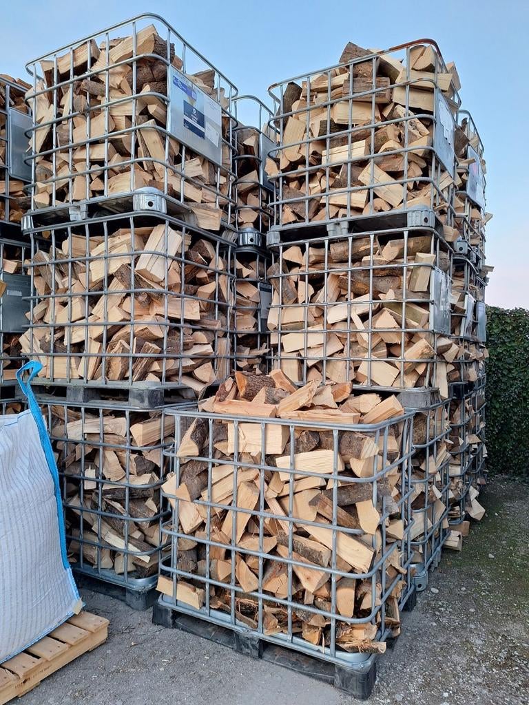 Droog ESSENHOUT vanaf €120,-, direct te stoken!!, Tuin en Terras, Haardhout, Minder dan 3 m³, Ophalen of Verzenden, Essenhout