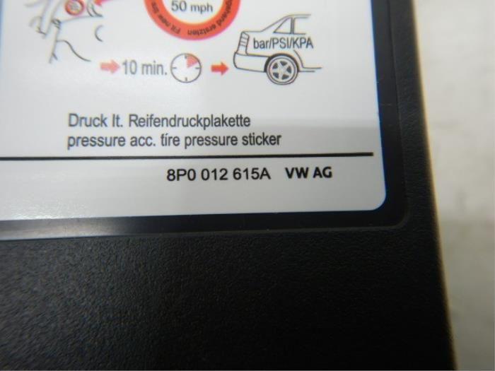 Audi Q3 8U Elektrische Luchtpomp Compressor, Ophalen of Verzenden, Gebruikt