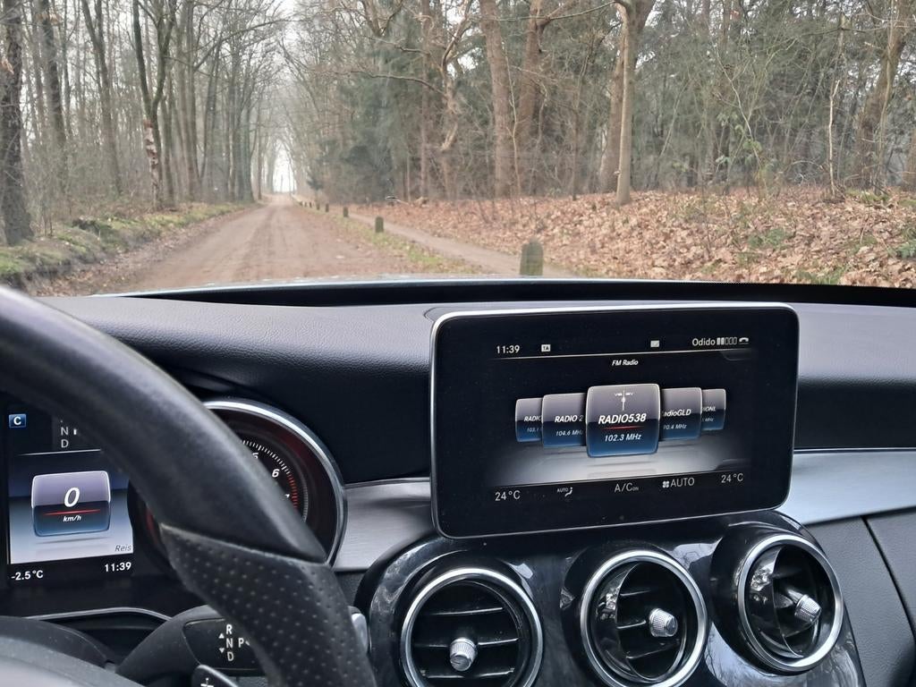 Mercedes-Benz C-Klasse C200 2.0 135KW Aut7 Estate 2017 Grijs, Auto's, Achterwielaandrijving, 1800 kg, 4 cilinders, Particulier