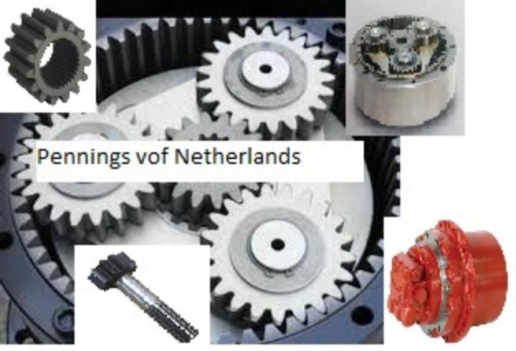 As,tandwiel,pignon,rupsmotor,parts,zwenkmotor,alle kranen, Zakelijke goederen, Machines en Bouw | Kranen en Graafmachines, Ophalen of Verzenden
