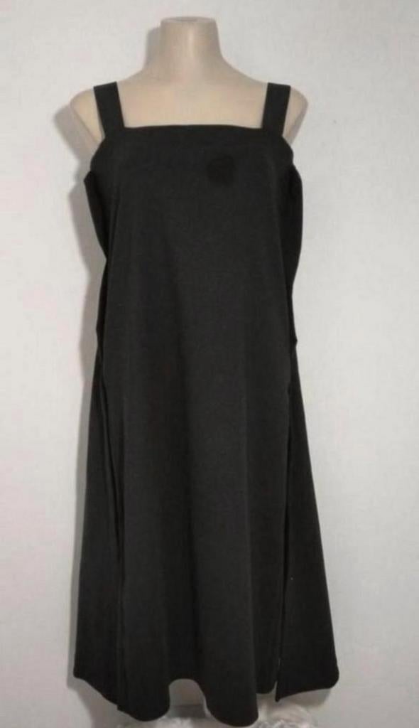 Zwarte mouwloze designer jurk (overgooier) van COS, Verzenden, Zo goed als nieuw, Maat 38/40 (M), Zwart