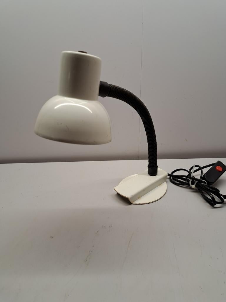 Hala Zeist Tafellampje Gooseneck - Vintage Design, Ophalen of Verzenden, Gebruikt, Metaal, Vintage