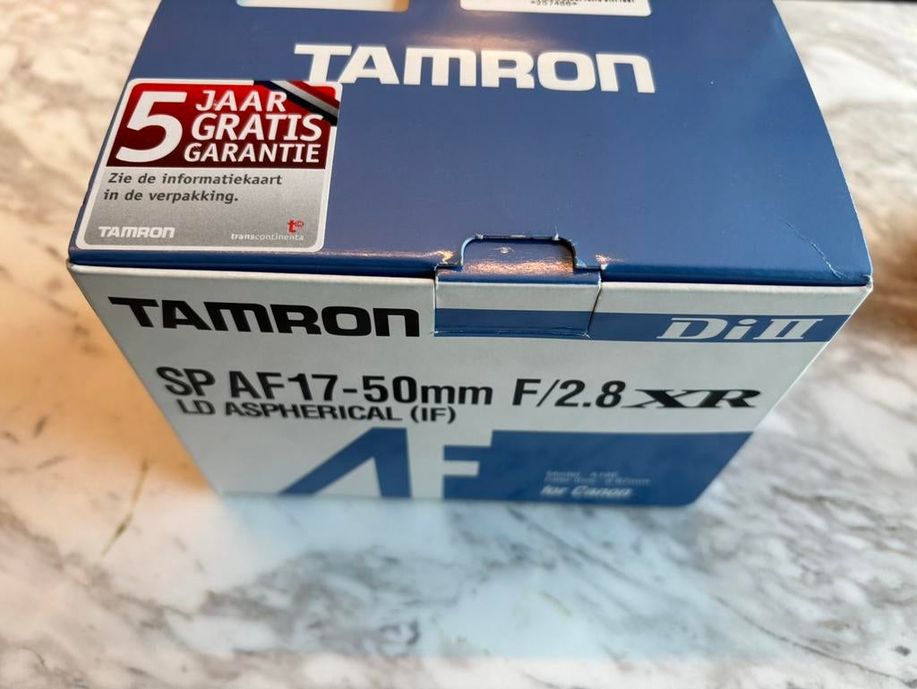Tamron SP AF 17-50mm F/2.8 Canon, Audio, Tv en Foto, Fotografie | Lenzen en Objectieven, Ophalen of Verzenden, Zo goed als nieuw