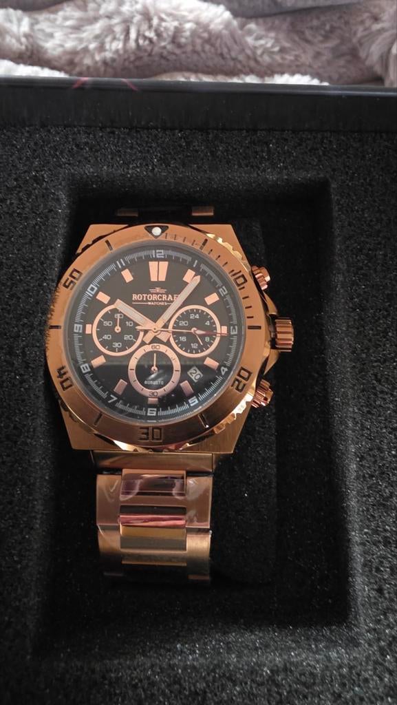 Robusto RC6603 Rotorcraft Horloge - Splinternieuw!, Staal, Staal, Polshorloge, Nieuw