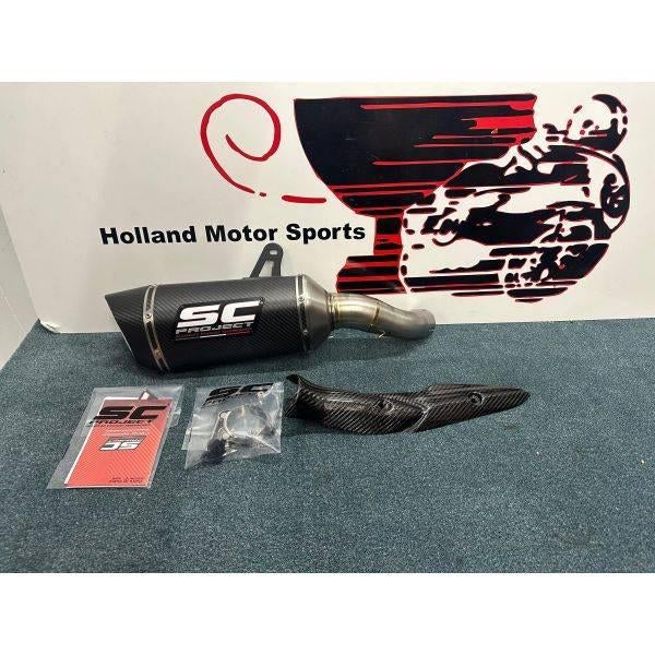 Kawasaki Z900 uitlaat demper SC Project Z 900 carbon, Nieuw, Ophalen of Verzenden, Info@hollandmotorsports.nl, Italie
