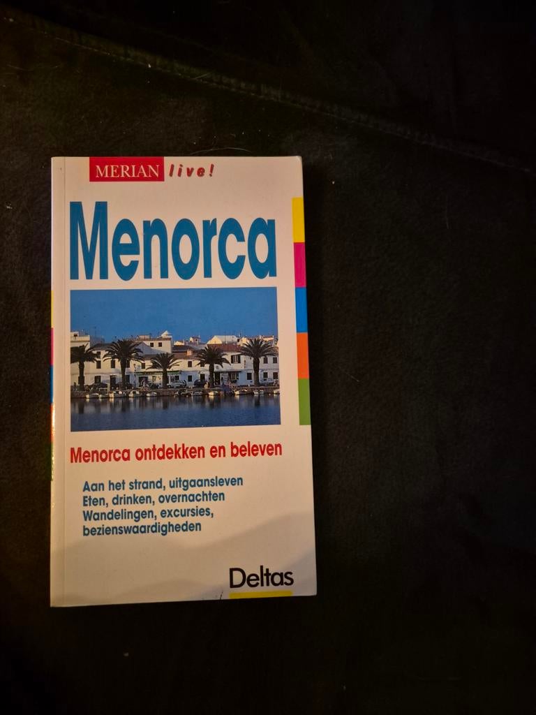 Menorca deltas reisgids, Overige merken, Europa, Ophalen of Verzenden, Zo goed als nieuw