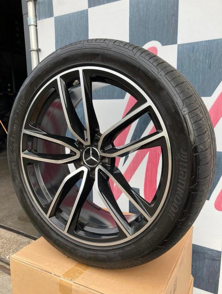 22 inch Mercedes GLE W167 velgen 5x112 + hankook banden ML, 285 mm, Banden en Velgen, Nieuw, Overige maten