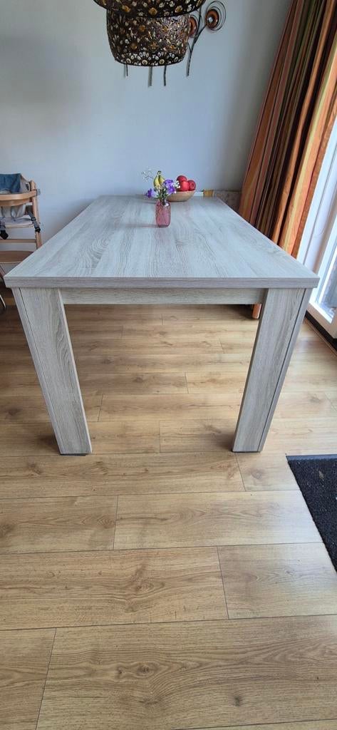 Eettafel en salontafel, Huis en Inrichting, Tafels | Eettafels, Gebruikt, 150 tot 200 cm, 150 tot 200 cm, Vijf personen of meer