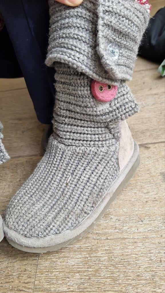 Uggs Gebreid Hoog Maat 28, Ophalen, Hoge laarzen, Zo goed als nieuw, Grijs