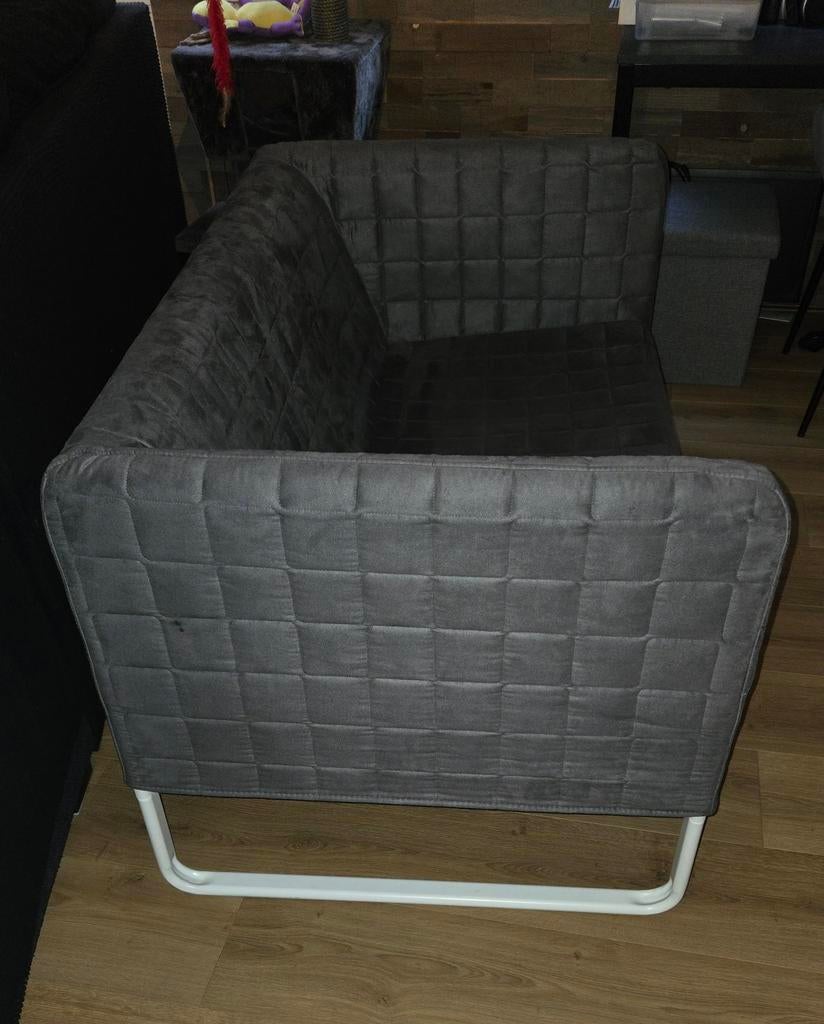 Ikea Knopparp Bank - Compact en Comfortabel, Ophalen, Minder dan 75 cm, Zo goed als nieuw, Stof