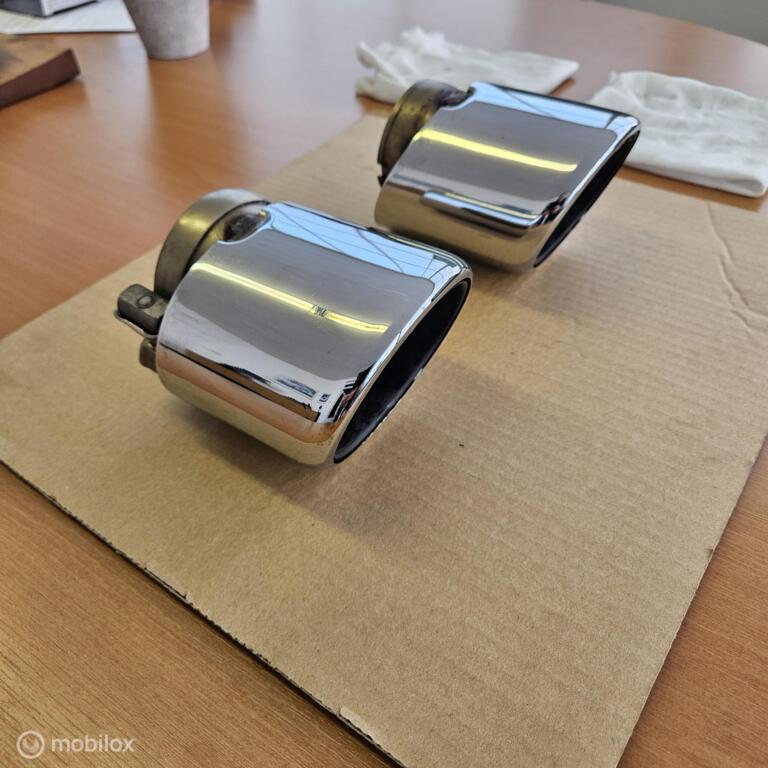 Set uitlaatsierstukken Porsche 991 MKII, Gebruikt, Porsche, Ophalen of Verzenden, Porsche