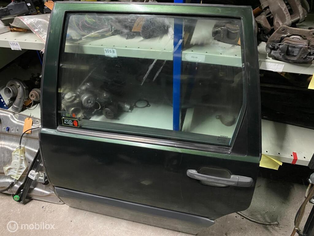 Achterportier links+ruit groen 4-deurs Volvo 850 ('91-'96), Ophalen, Gebruikt, Deur, Volvo