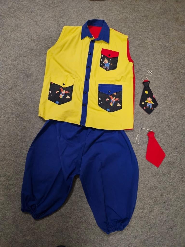clownspak (2 stuks) volwassenen Carnaval, Ophalen, Carnaval, Maat 56/58 (XL), Zo goed als nieuw