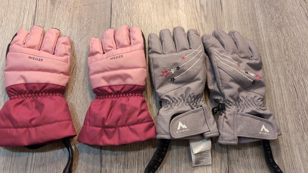 Ski handschoenen maat 6, Wedze, Ophalen of Verzenden, Zo goed als nieuw, Overige typen