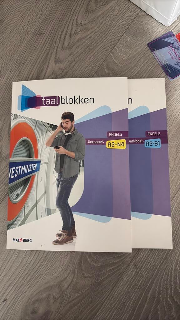 Taalblokken engels Werkboek A2-N4 & A2-B1, Marlene van Heel; Wieke Meester, Ophalen of Verzenden, Zo goed als nieuw, Nederlands
