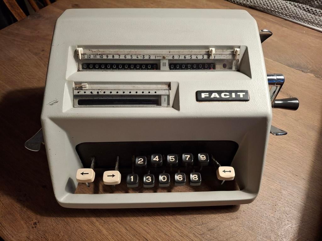 Vintage Facit Rekenmachine C1-13, Antiek en Kunst, Ophalen of Verzenden