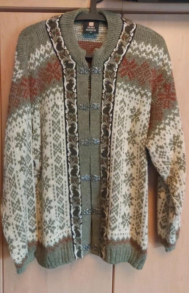 Fjord fashion vintage tiroler wollen vest 54/46 zie omschr, Ophalen of Verzenden, Zo goed als nieuw, Maat 46/48 (XL) of groter