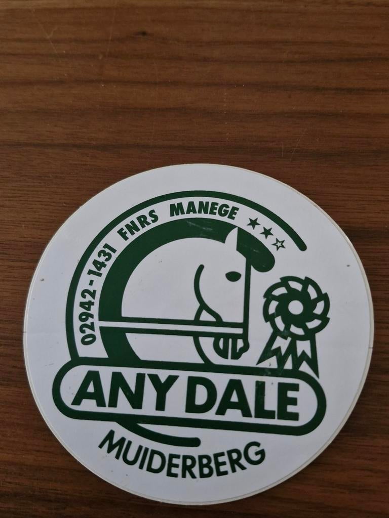 4956 Sticker Any Dale Muiderberg, Ophalen of Verzenden, Zo goed als nieuw