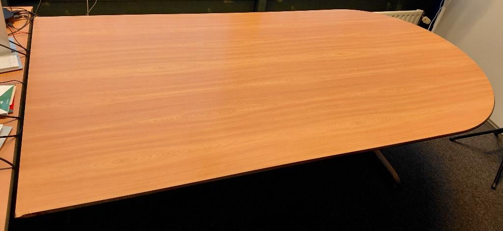 bureautafel Lensvelt 200 x 100, Huis en Inrichting, Bureaus, Ophalen, In hoogte verstelbaar, Zo goed als nieuw, Kunststof