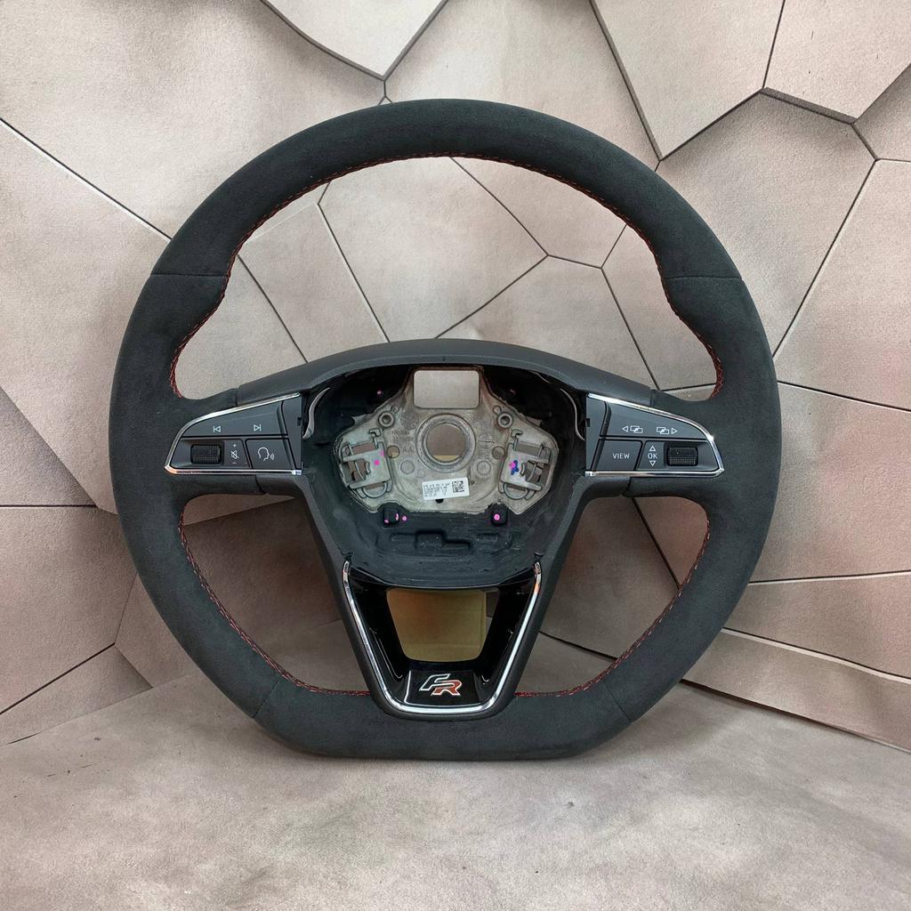 Stuurwiel Stuur Seat Ibiza Leon FR ALCANTARA NIEUW BEKLEED, Nieuw, Ophalen of Verzenden, Seat