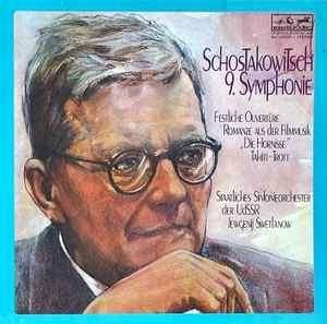 Shostakovich Symphonie Nr. 9 lp, Cd's en Dvd's, Vinyl | Klassiek, Gebruikt, Modernisme tot heden, Ophalen of Verzenden, 12 inch
