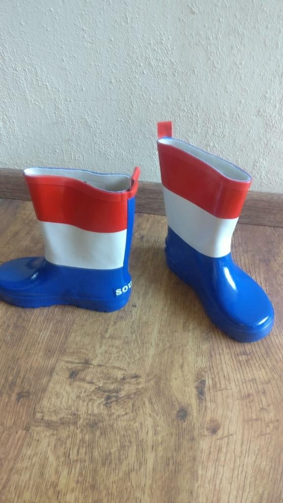Regenlaarzen rubberen kinderlaarzen Sourcy 28-30, Jongen of Meisje, Nieuw, Ophalen of Verzenden, Laarzen